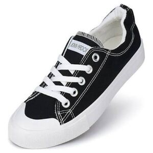 Jenn Ardor Black and White Sneakers